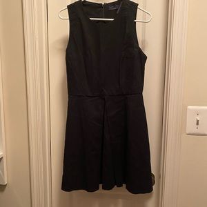 Gap Black dress above the knee.  Perfect for working professional or date night.